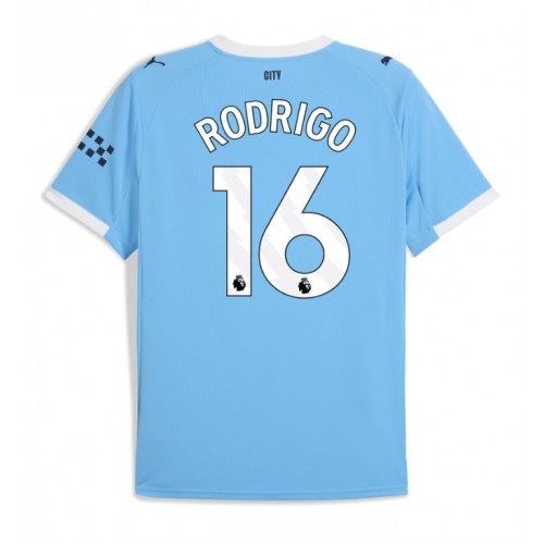 Manchester City Rodri Hernandez #16 Fußballbekleidung Heimtrikot 2025-26 Kurzarm